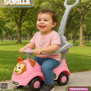Gorilla Pandaoriginals 3-in-1 Baby Ride-On Car with Parent Push Handle (PX-SE7)