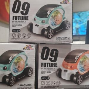 BESTOW TOYS 09 FUTURE Omni-Directional Stunt Car with Spinning Light Ball & Music