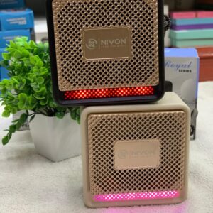 NIVON Royal Series Wireless Bluetooth Speaker – 7W Output, LED Light, Portable
