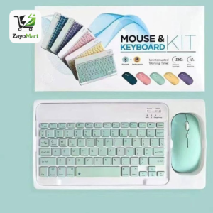 Wireless Mouse & Keyboard Combo – Rechargeable, Slim Design, Multi-Color Options for Work & Home